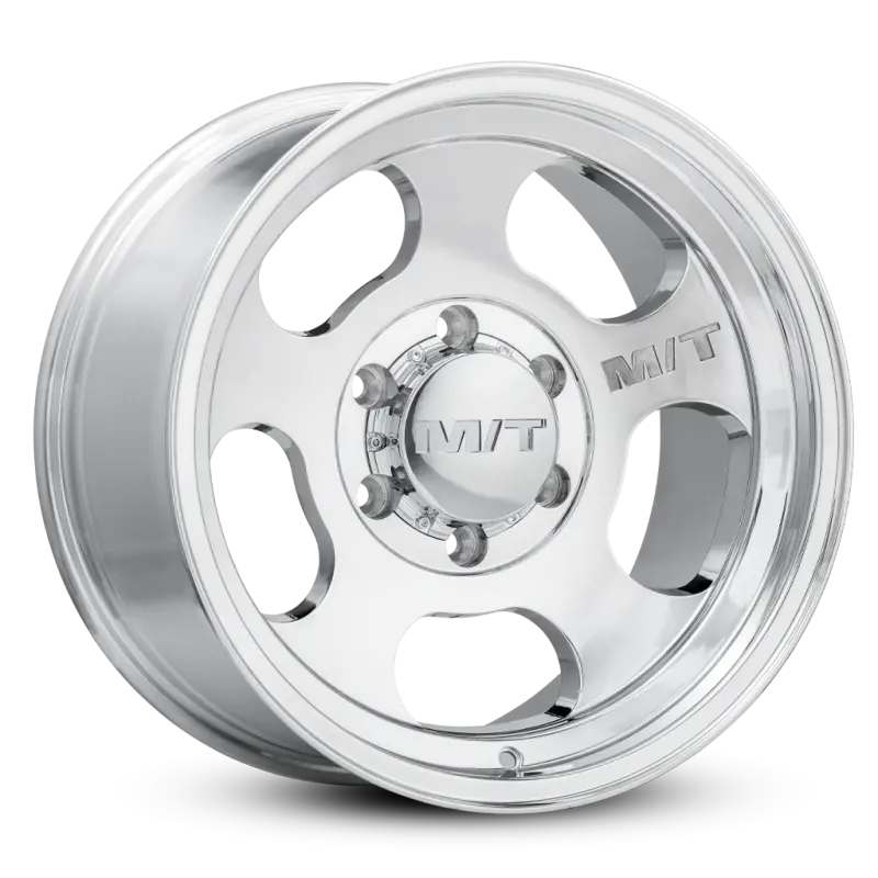Mickey Thompson Canyon Polished Wheel - 16X10 8X6.5 Bp 4.52In Bs -25 Offset 125.2Mm Bore 1