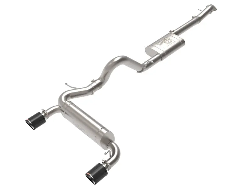 Afe 2021+ Ford Bronco L4-2.3L (T) / V6-2.7L (Tt) Vulcan 3In. To 2.5In. Ss Cat-Back - Carbon 1