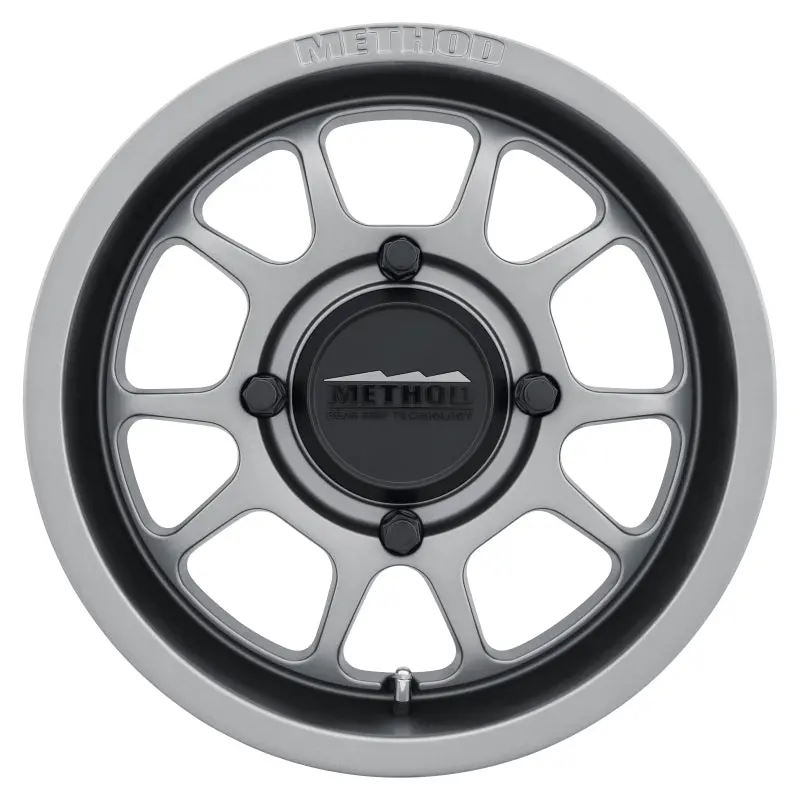 Method Mr409 Bead Grip 15X7 / 4+3/13Mm Offset / 4X156 / 132Mm Cb Steel Grey Wheel 1