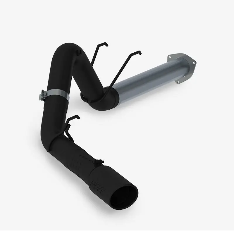 Mbrp 17-19 Ford F-250/350/450 6.7L 4In Filter Back Single Tip Black Coated Exhaust 2