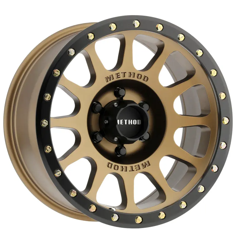 Method Mr305 Nv 17X8.5 0Mm Offset 6X135 94Mm Cb Method Bronze/Black Street Loc Wheel 1