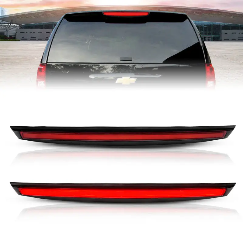 Anzo 2007-2014 Chevrolet Suburban 1500 Led 3Rd Brake Light Black Housing Red Lens W/ Spoiler 1Pc 1