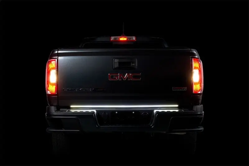Putco 48In Red Blade Led Tailgate Light Bar For Ford Turcks W/ Blis And Trailer Detection 1