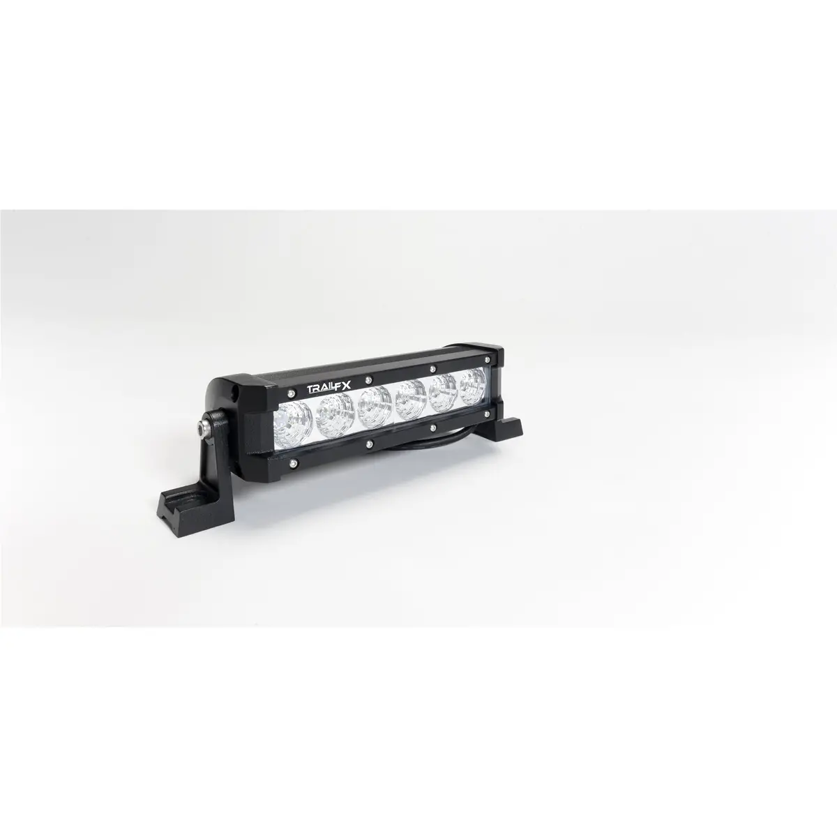 8" Single Row Led Light Bar Flood Beam 3000 Lumens 2