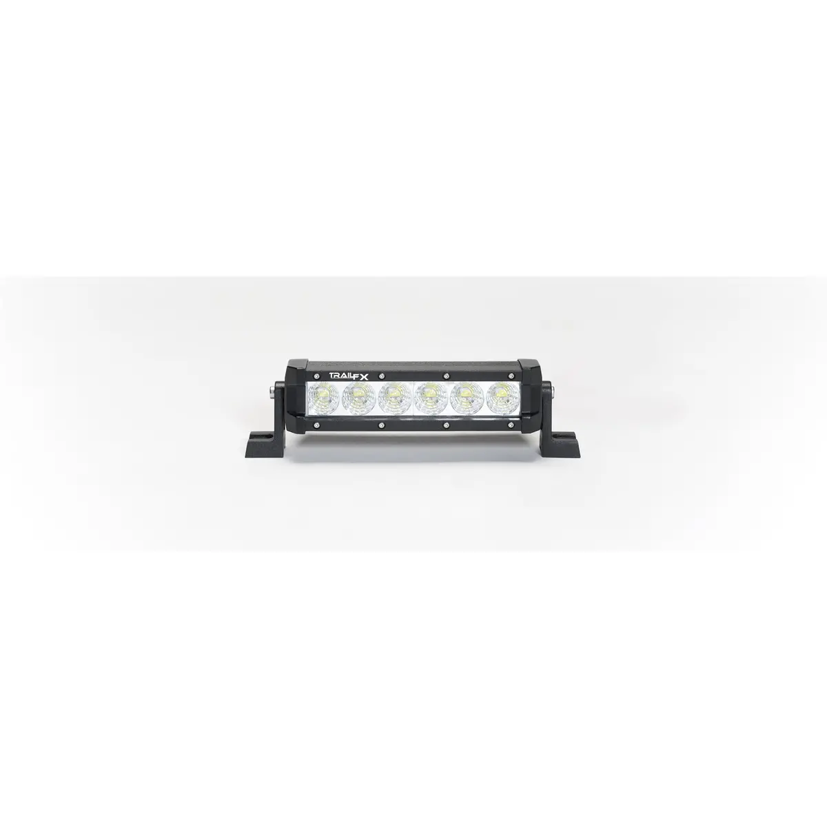 8" Single Row Led Light Bar Flood Beam 3000 Lumens 1