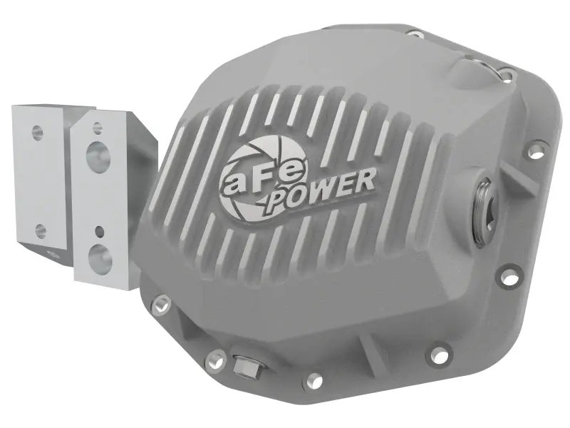 Afe Street Series Rear Differential Cover Raw W/Machined Fins 20+ Jeep Gladiator Jt (Dana M220) 1