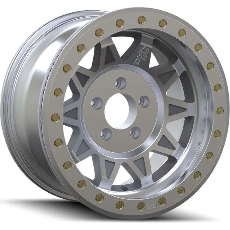 Dirty Life 9302 Roadkill Race 17X9 / 6X139.7 Bp / -14Mm Offset / 106Mm Hub Machined Wheel - Beadlock 1
