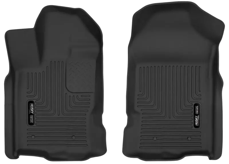Husky Liners 2019+ Ford Ranger Black Front Floor Liners 1