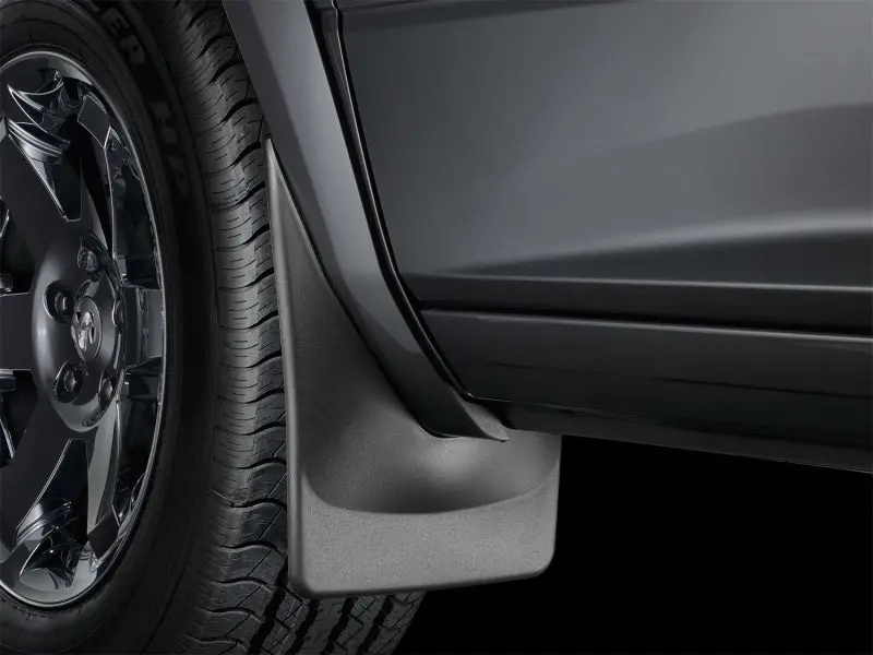 Weathertech 2021+ Ford Bronco Front No Drill Mudflaps - Black 1
