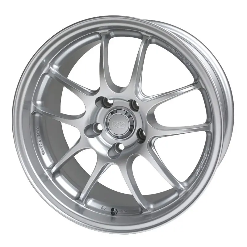 Enkei Pf01 15X7 4X100 35Mm Offset Silver Wheel 1