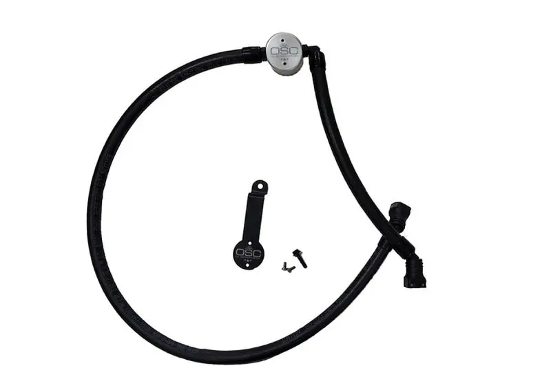 J&Amp;L 18-23 Jeep Wrangler Jl 3.6L Driver Side Oil Separator 3.0 - Clear Anodized 1