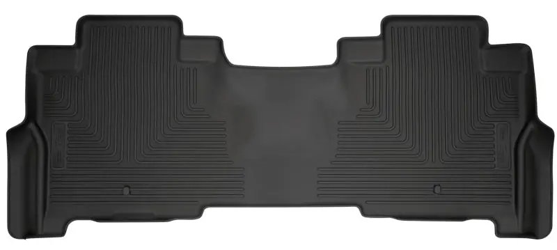 Husky Liners 18-22 Ford Expedition Weatherbeater Second Row Black Floor Liners 1