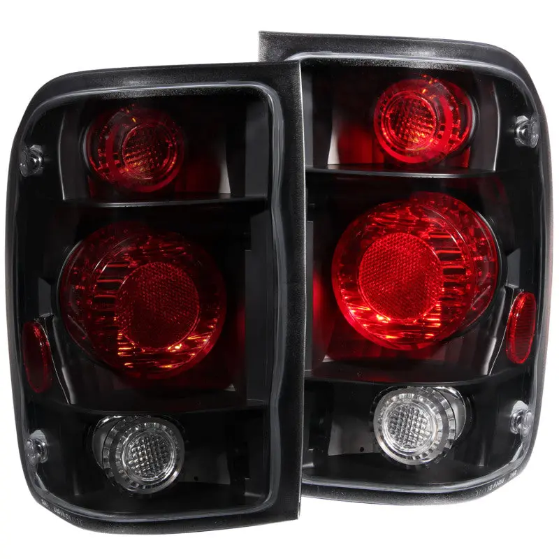 Anzo 1998-2000 Ford Ranger Taillights Dark Smoke G2 2