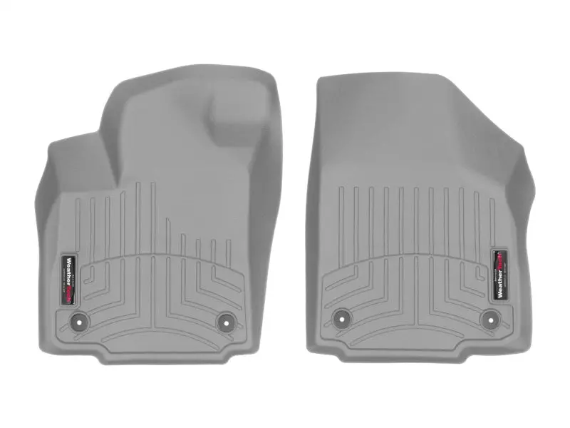 Weathertech 2017 Ford Super Duty (Super Cab / Crew Cab) Front Floorliners - Grey 1