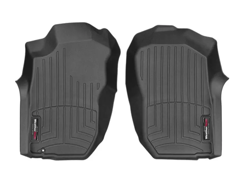 Weathertech 01-04 Toyota Tacoma (Double Cab Only) Front Floorliner - Black 1
