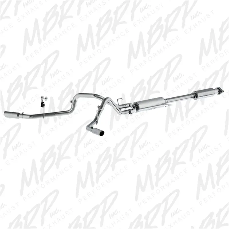 Mbrp 2015 Ford F-150 5.0L 3In Cat Back Dual Split Side Exit T409 Exhaust System 1