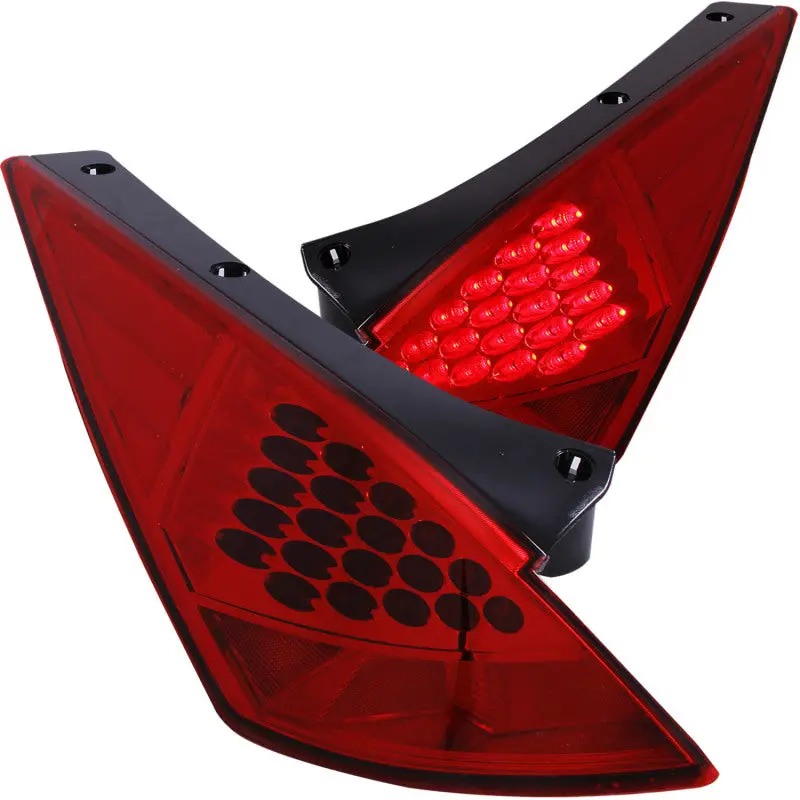 Anzo 2003-2005 Nissan 350Z Led Taillights Red 2