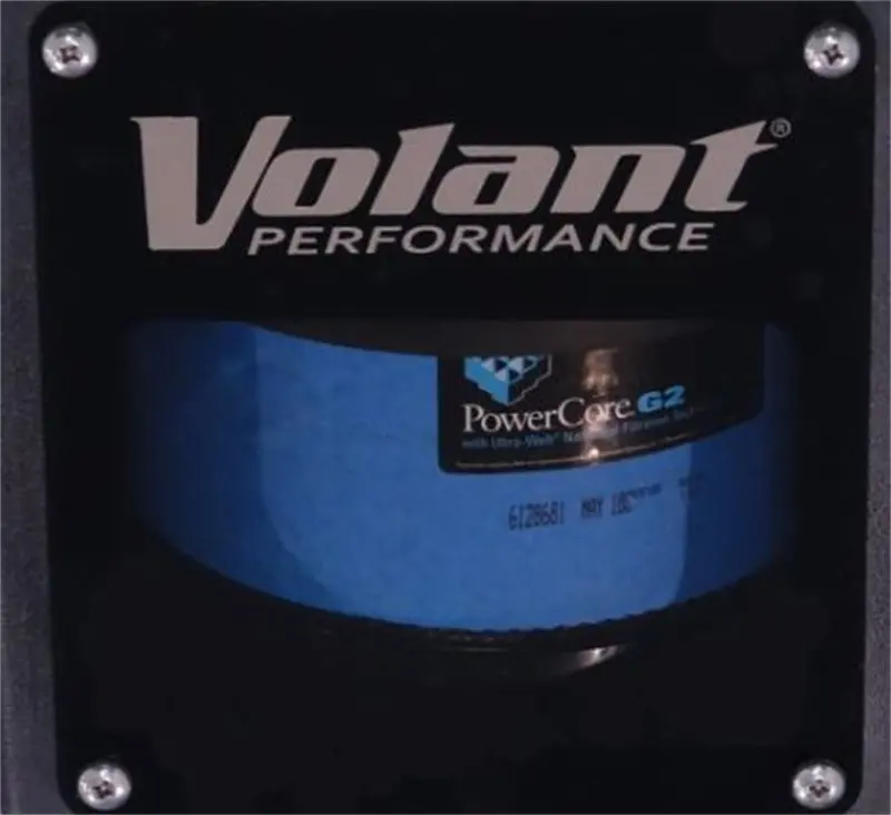 Volant 2018 Jeep Wrangler Jl 3.6L V6 Powercore Closed Box Air Intake System 2