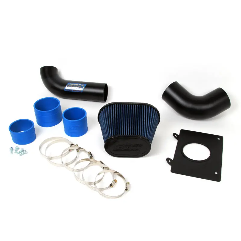 Bbk 86-93 Mustang 5.0 Cold Air Intake Kit - Fenderwell Style - Blackout Finish 2
