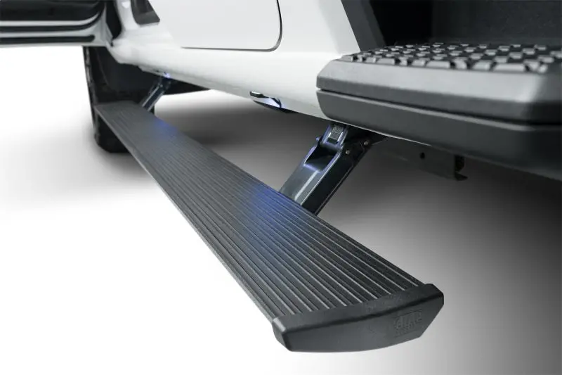Amp Research 23-24 Chevrolet Colorado / Gmc Canyon Crew Cab Powerstep Plug N Play - Black 1