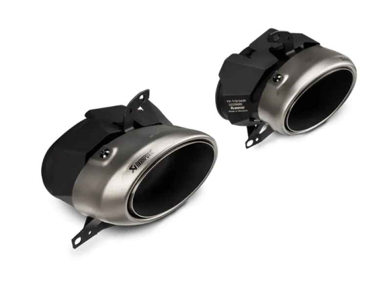 Akrapovic 20-21 Porsche 911 Turbo/Turbo S (992) Tail Pipe Set (Titanium) 1