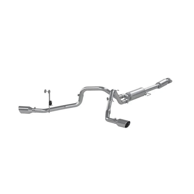 Mbrp 2021+ Ford F-150 5.0L/3.5L/ 2.7L Ecoboost 3In Cat Back 2.5In Dual Split Exit T409 Exhaust 1