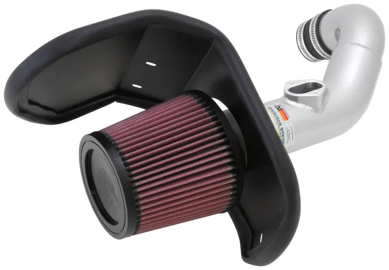 K&N 12 Chevy Sonic 1.4L Silver Typhoon Performance Intake 1