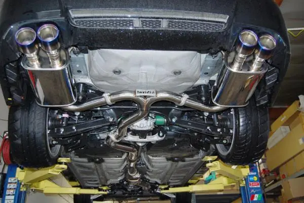 Invidia 11+ Sti/Wrx Sedan Only 76Mm Q300 Titanium Tip Cat-Back Exhaust 2