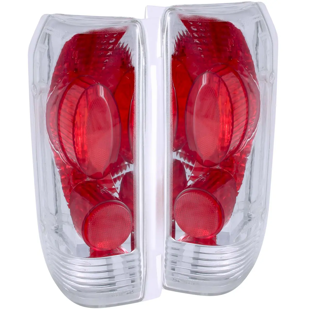 8996 F150/9296 Bronco/9298 Sd Taillights Chrome Driver/Passenger 1