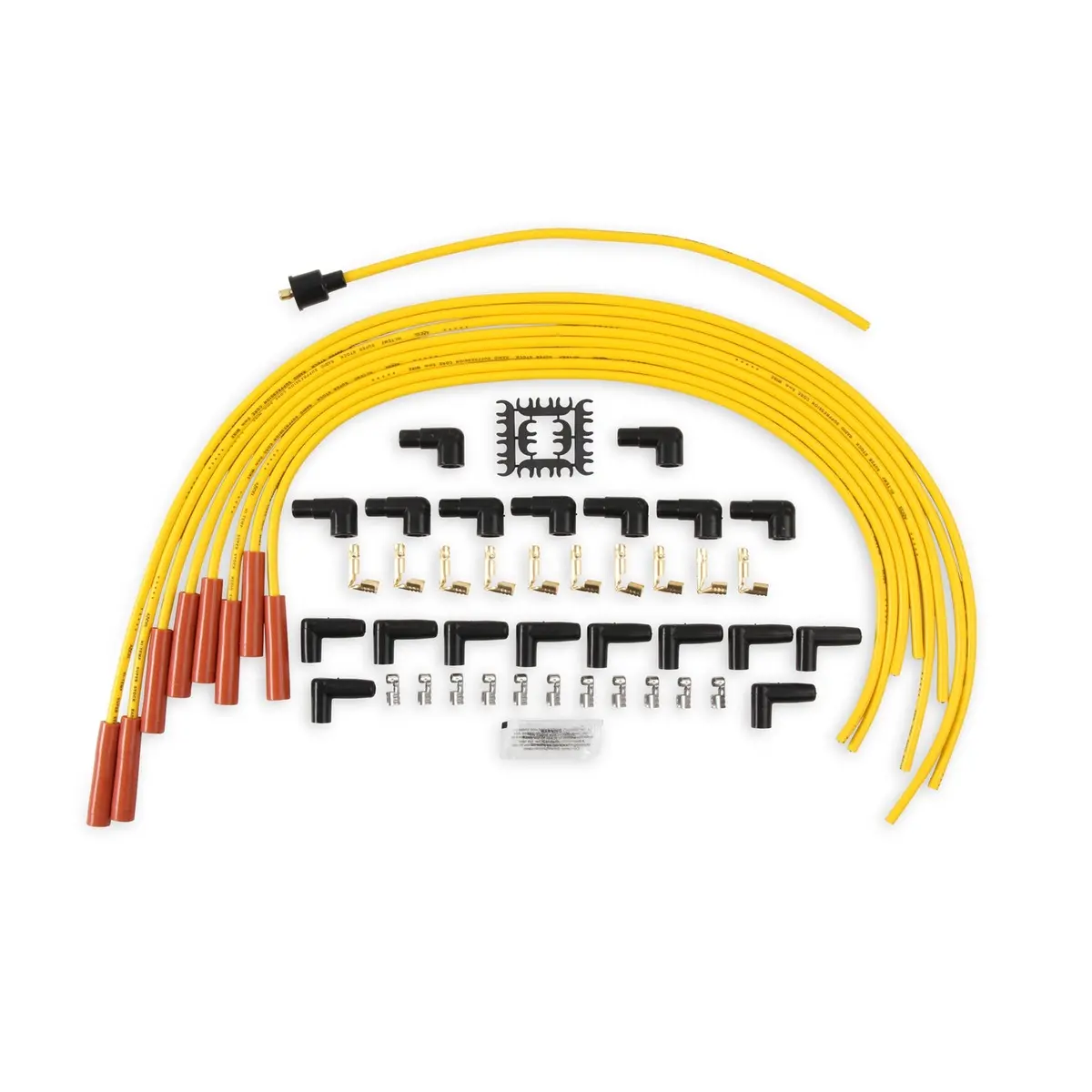 8Mm Straight End Supp Yellow Universal 1