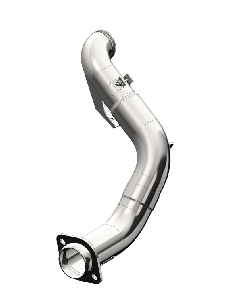 Mbrp 2015 Ford 6.7L Powerstroke (Non Cab & Chassis Only) 4In Turbo Down-Pipe T409 Aluminized 2