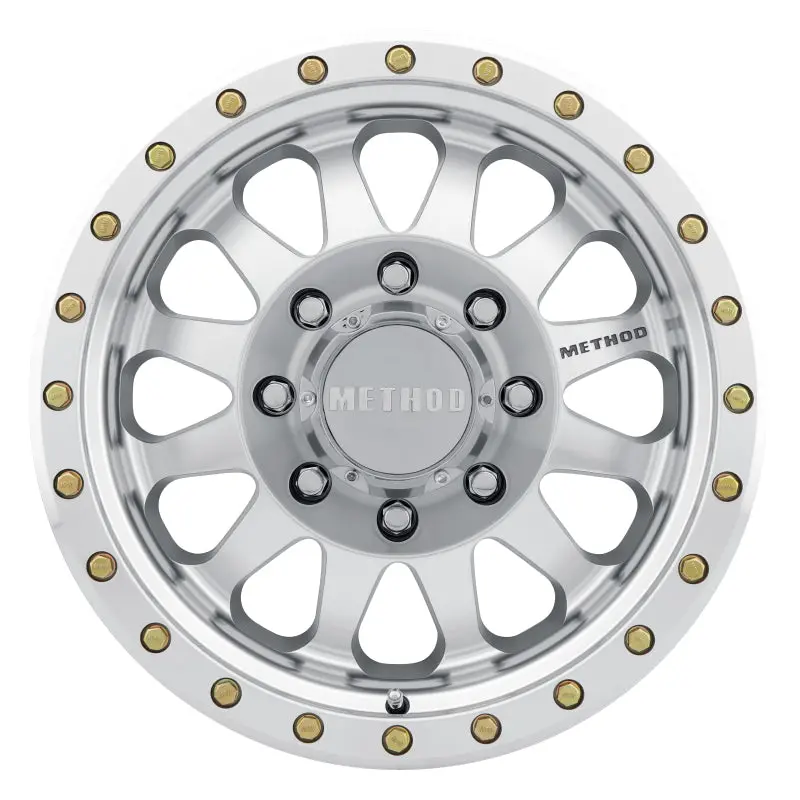 Method Mr304 Double Standard 17X8.5 0Mm Offset 8X6.5 130.81Mm Cb Machined/Clear Coat Wheel 2