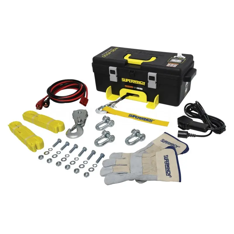 Superwinch 4000 Lbs 12V Dc 3/16In X 50Ft Synthetic Rope Winch2go 1