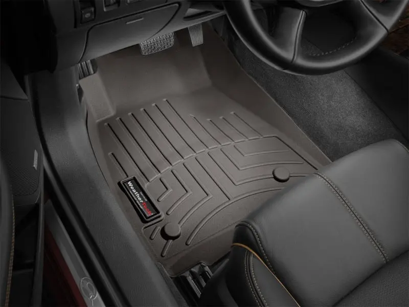 Weathertech 14-18 Chevrolet Silverado 1500 Front Floor Liner - Cocoa 1