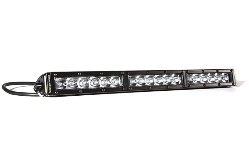 Diode Dynamics 18 In Led Light Bar Single Row Straight Clear Driving Each Stage Series 1