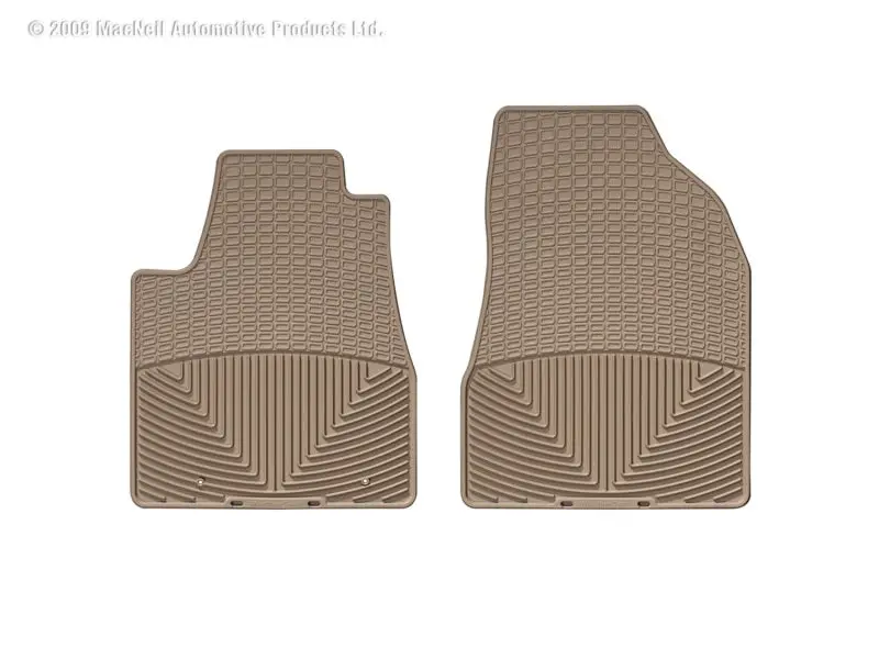 Weathertech 03-10 Nissan Murano Front Rubber Mats - Tan 2
