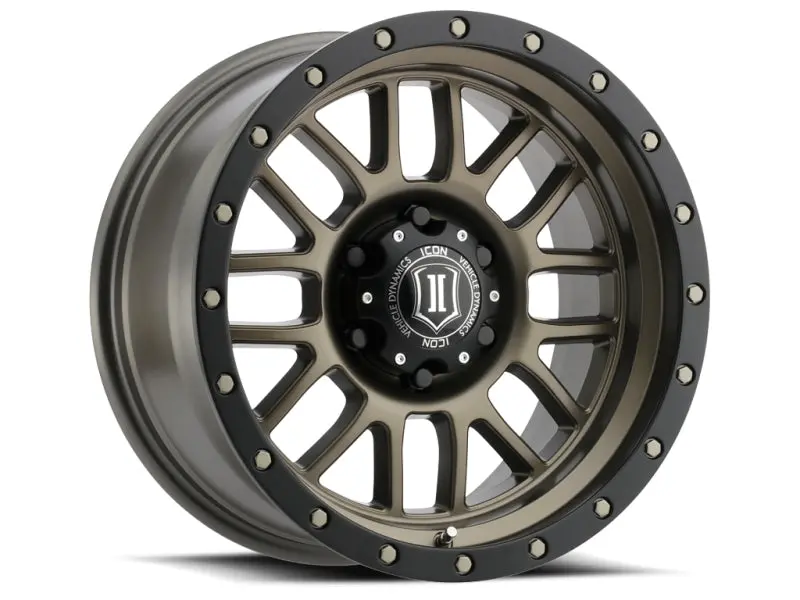 Icon Alpha 17X8.5 5X5 0Mm Offset 4.75In Bs 71.5Mm Bore Bronze Wheel 1
