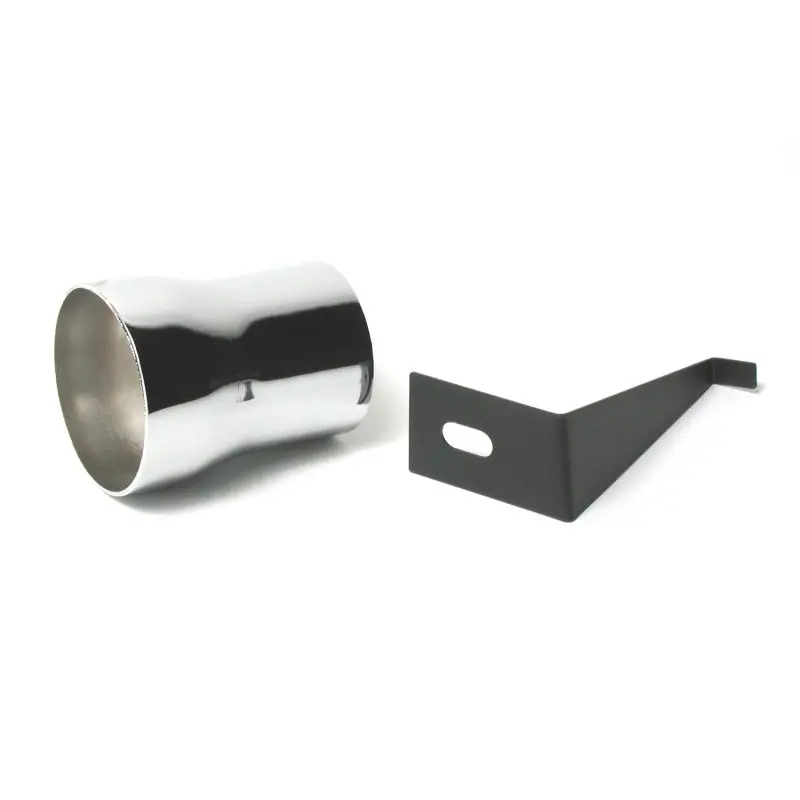 Bbk 86-88 Mustang Cold Air Kit Adapter - Chrome 2