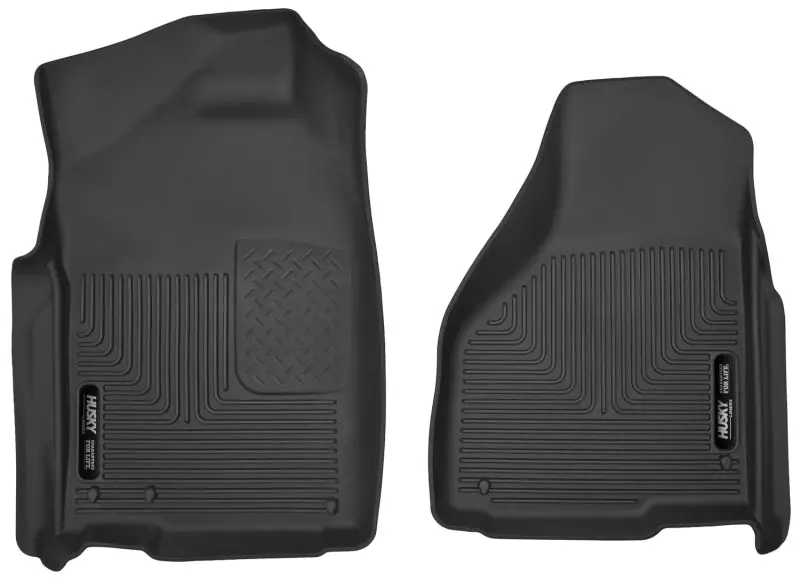 Husky Liners 09-14 Dodge Ram/Ram Quad Cab X-Act Contour Black Front Floor Liners 2