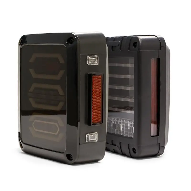 Dv8 Offroad 07-18 Jeep Wrangler Jk Horizontal Led Tail Light 2