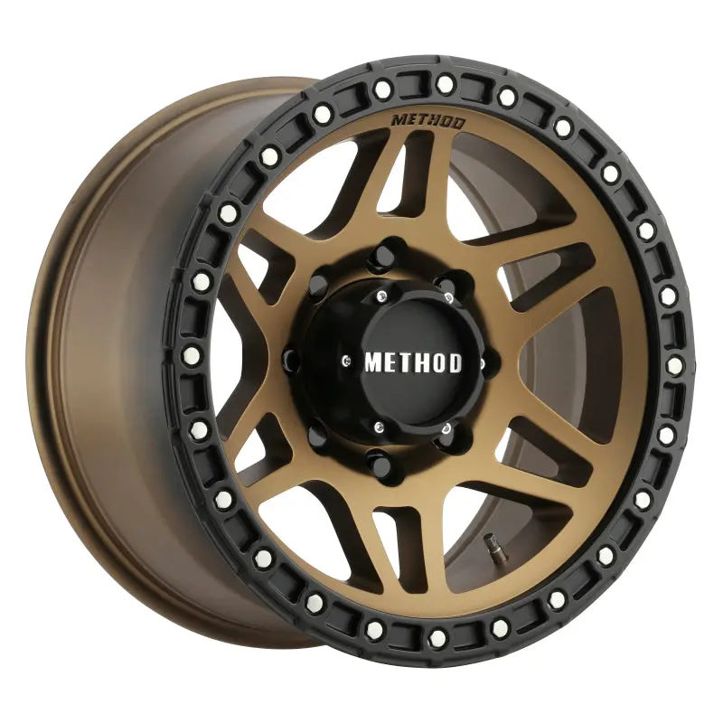 Method Mr312 18X9 +18Mm Offset 8X6.5 130.81Mm Cb Method Bronze/Black Street Loc Wheel 1