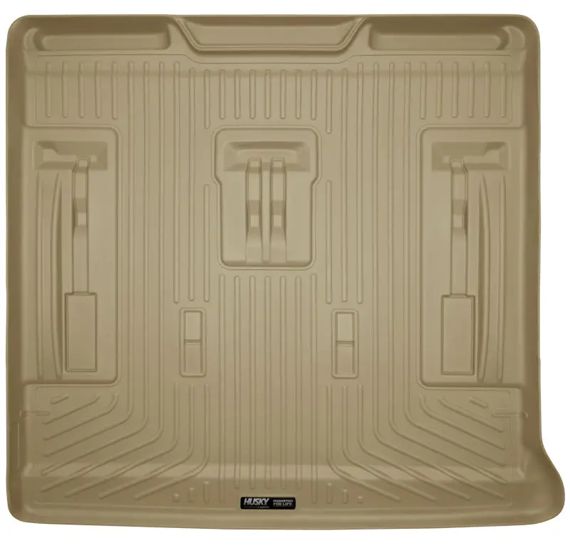 Husky Liners 07-13 Gm Escalade/Suburban/Yukon Weatherbeater Tan Rear Cargo Liners 1