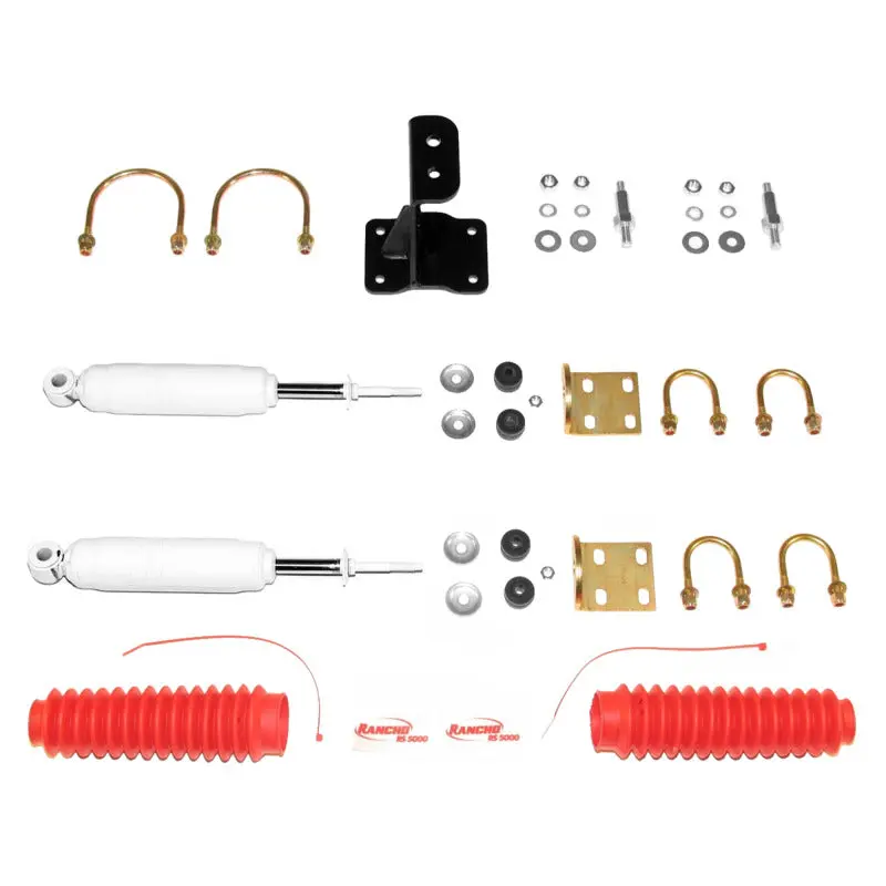 Rancho 05-18 Ford Pickup / F250 Series Super Duty Front Steering Stabilizer Kit 1