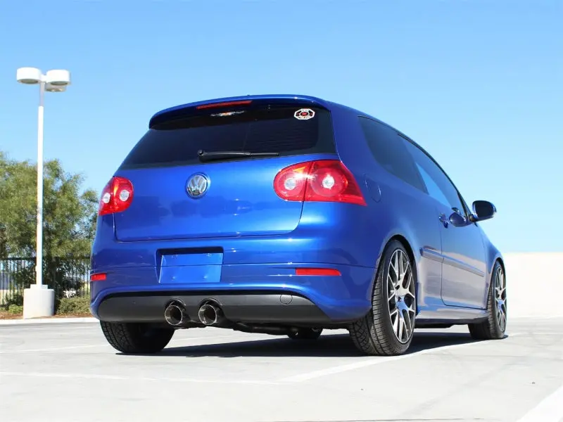 Afe Machforce Xp 2-1/2In Ss-304 Cat-Back Exhausts W/ Polished Dual Tips 2008 Vw Golf R32 V6-3.2L Mkv 2