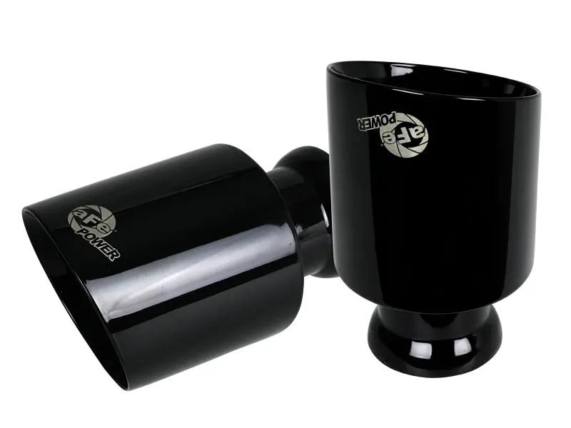 Afe Mach Force-Xp 4-1/2In Black Oe Replacement Exhaust Tips - 15-19 Dodge Charger/Hellcat 1