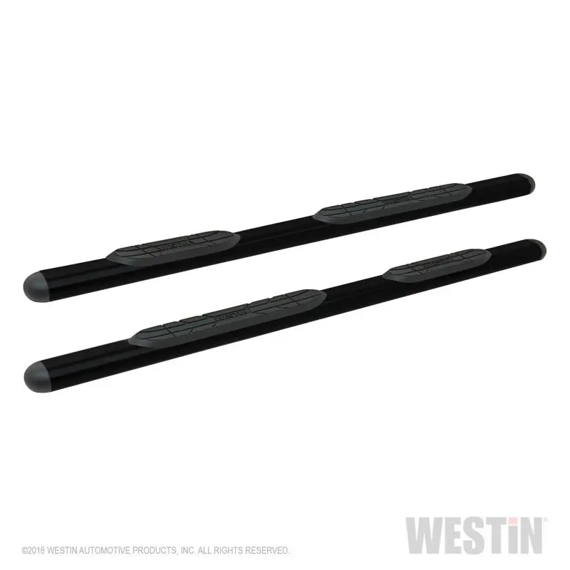 Westin Premier 4 Oval Nerf Step Bars - 85 In - Black 1