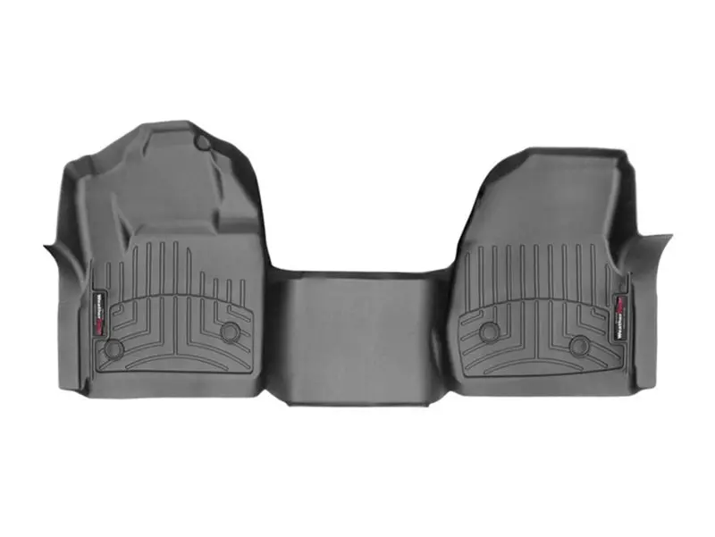 Weathertech 2017+ Ford F-250/F-350/F-450/F-550 Front Floorliner-Black(Vinyl Floor Only; Regular Cab) 1