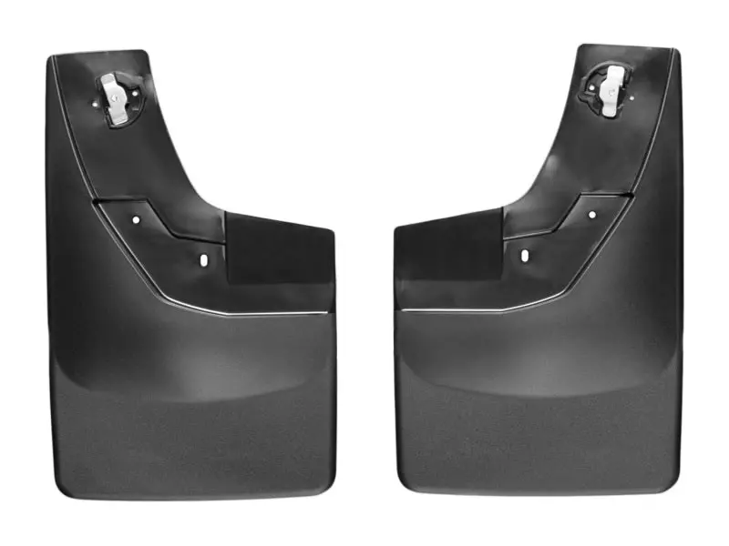 Weathertech 14+ Chevrolet Silverado No Drill Mudflaps - Black 1
