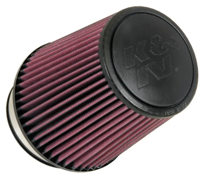 K&N Univ Rubber Round Tapered Filter 4.375In Flg Id/10 Deg Flg Angle 6In B Od/4.625In T Od/6.5In H 1