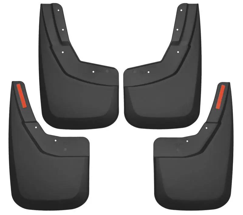 Husky Liners 14-17 Chevy Silverado 1500 / 15-16 Silverado 2500 Hd Front And Rear Mud Guards - Black 1
